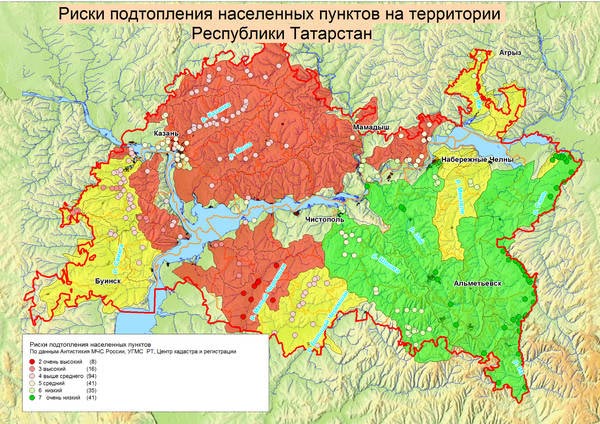 Почвенная карта республики татарстан